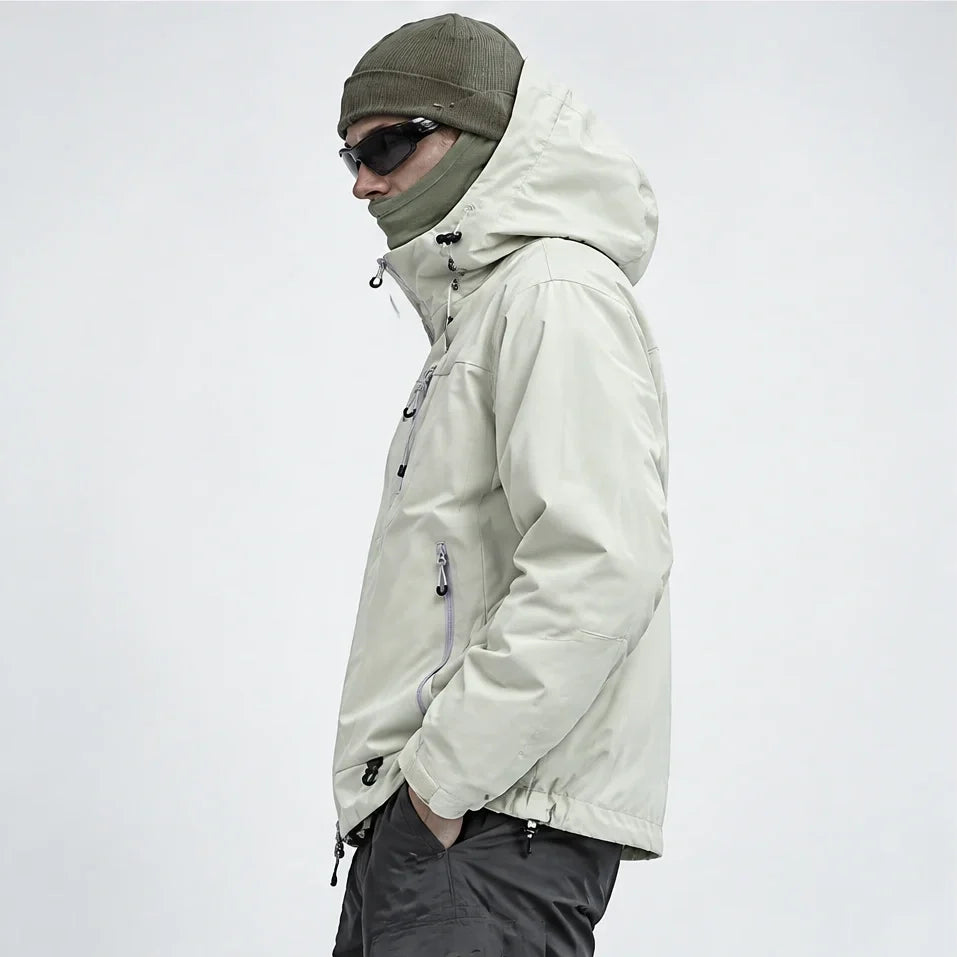 Snell - Unisex 15K Waterproof Jacket - Light Yellow