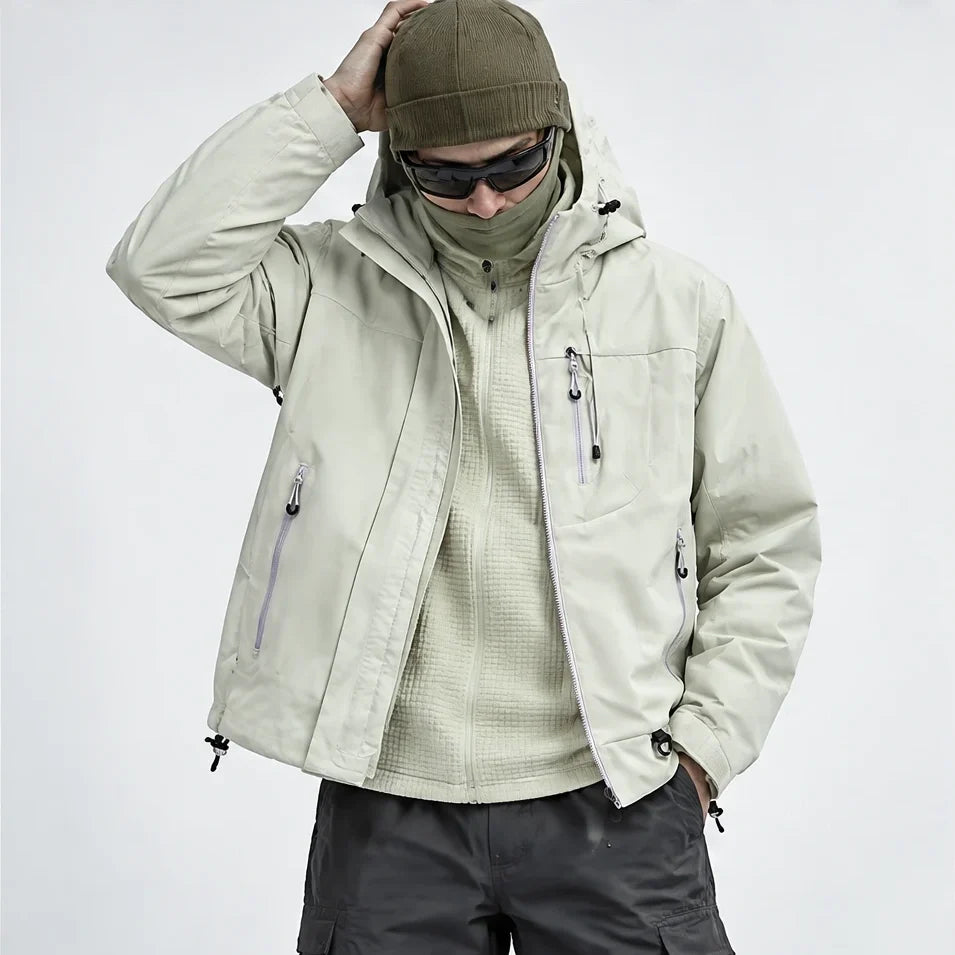 Snell - Unisex 15K Waterproof Jacket - Light Yellow