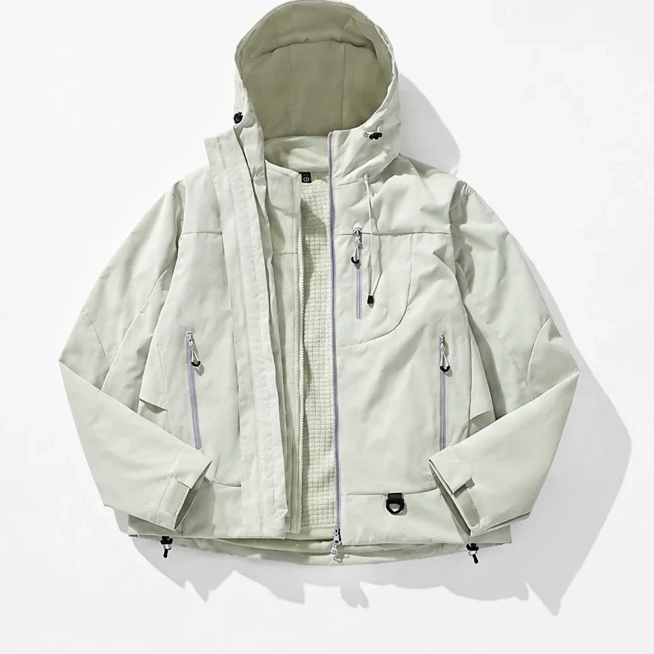 Snell - Unisex 15K Waterproof Jacket - Light Yellow