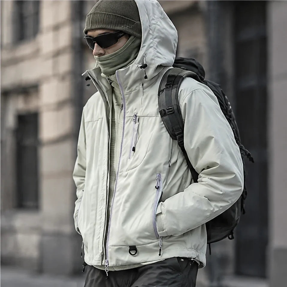 Snell - Unisex 15K Waterproof Jacket - Light Yellow
