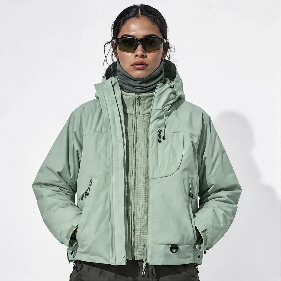 Snell - Unisex 15K Waterproof Jacket - Mint Green