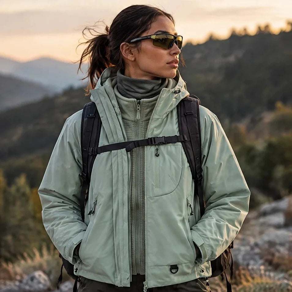 Snell - Unisex 15K Waterproof Jacket - Mint Green