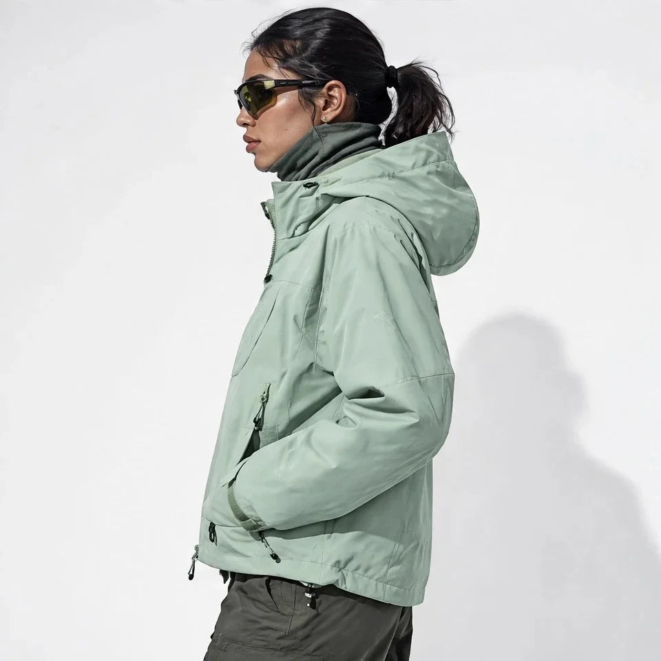 Snell - Unisex 15K Waterproof Jacket - Mint Green