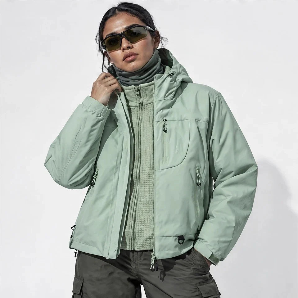 Snell - Unisex 15K Waterproof Jacket - Mint Green