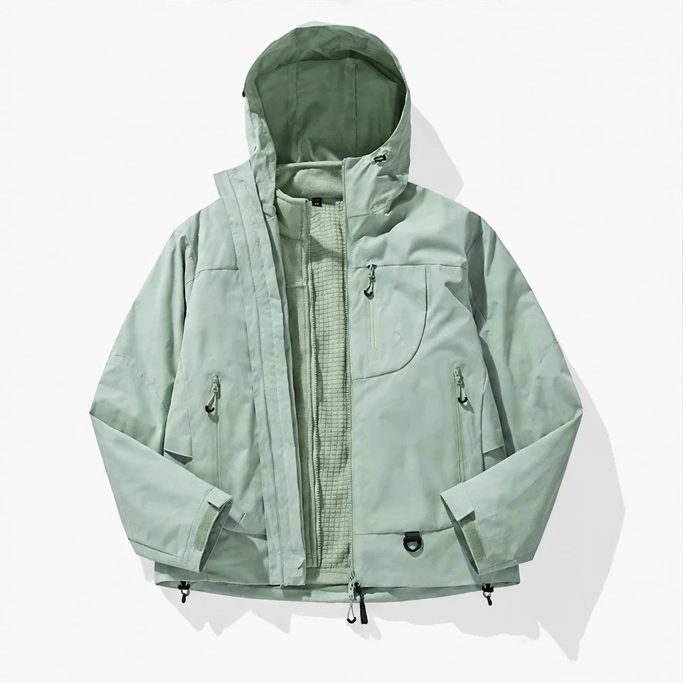 Snell - Unisex 15K Waterproof Jacket - Mint Green