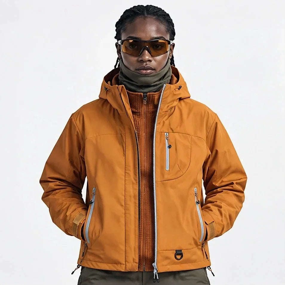 Snell - Unisex 15K Waterproof Jacket - Orange