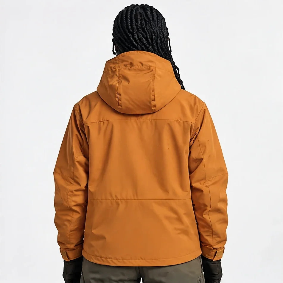 Snell - Unisex 15K Waterproof Jacket - Orange
