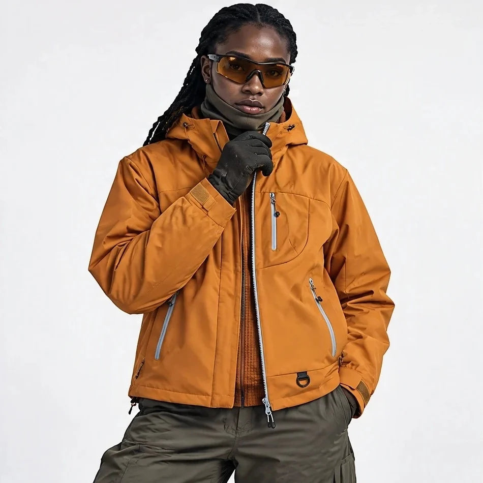 Snell - Unisex 15K Waterproof Jacket - Orange