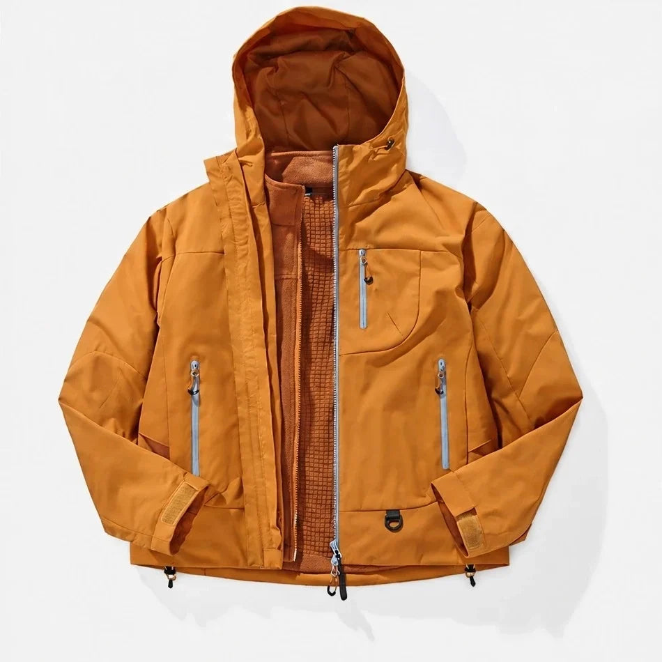 Snell - Unisex 15K Waterproof Jacket - Orange