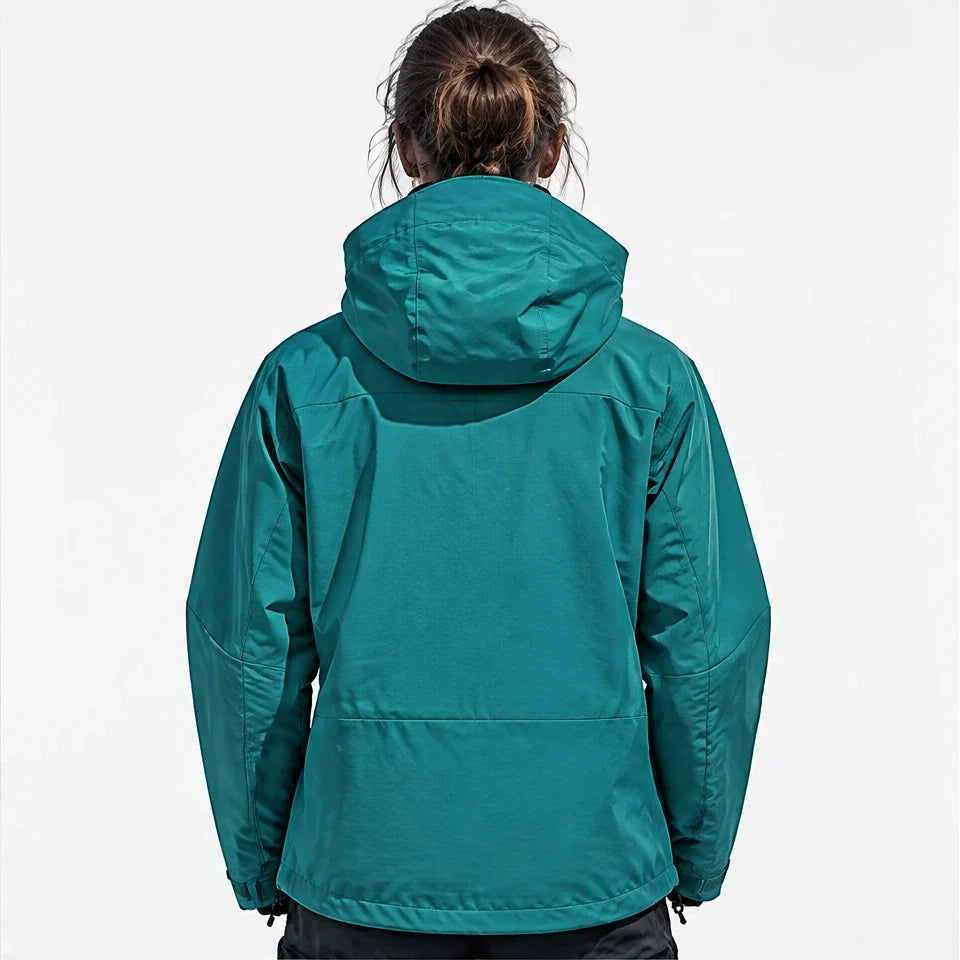 Snell - Unisex 15K Waterproof Jacket - Peacock Blue