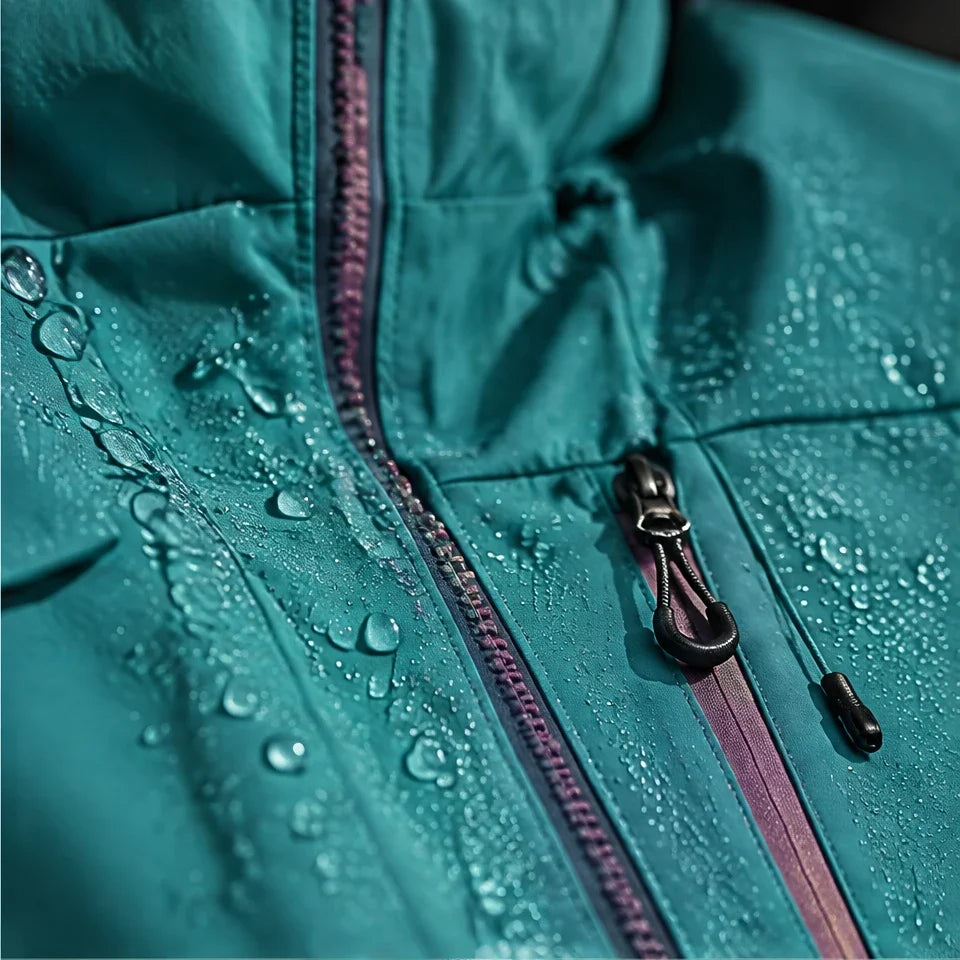Snell - Unisex 15K Waterproof Jacket - Peacock Blue