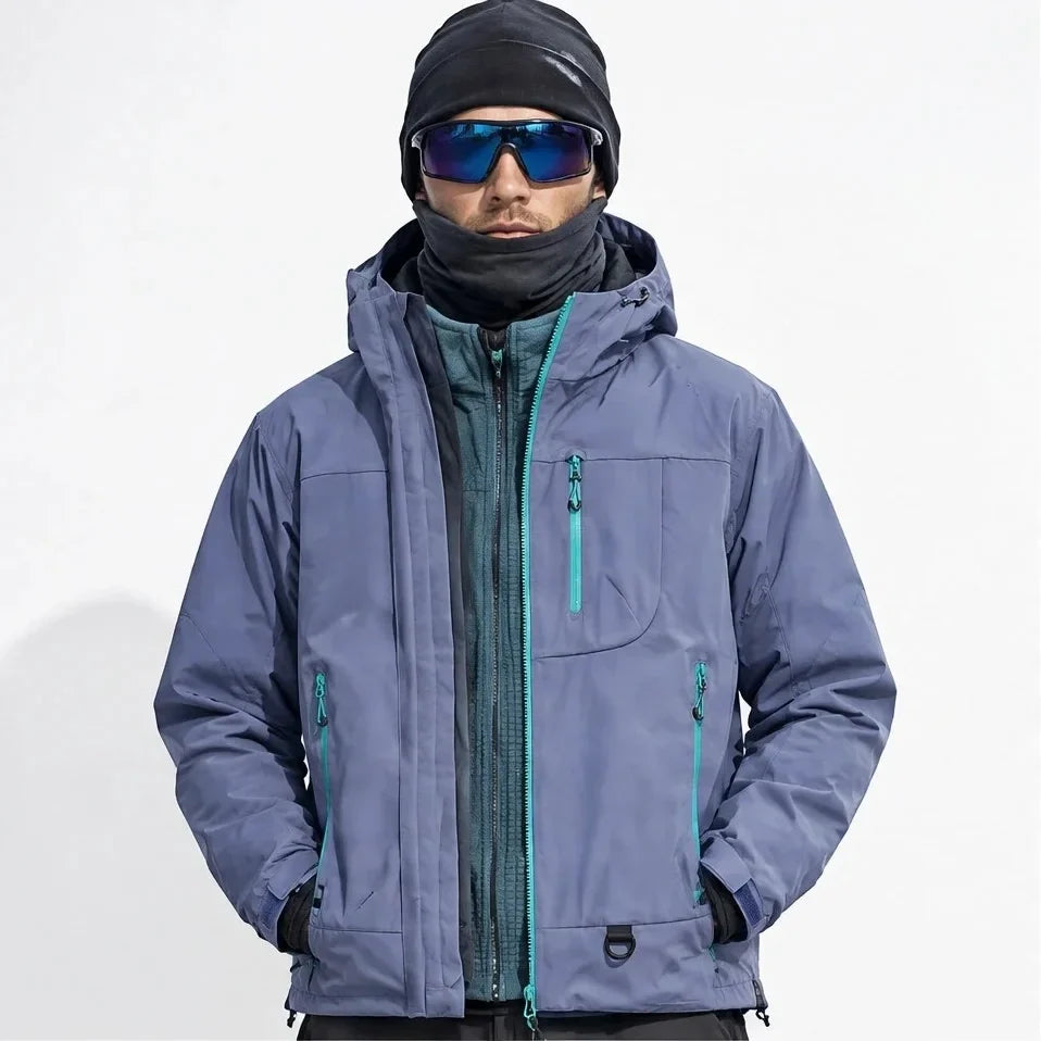 Snell - Unisex 15K Waterproof Jacket - Purple