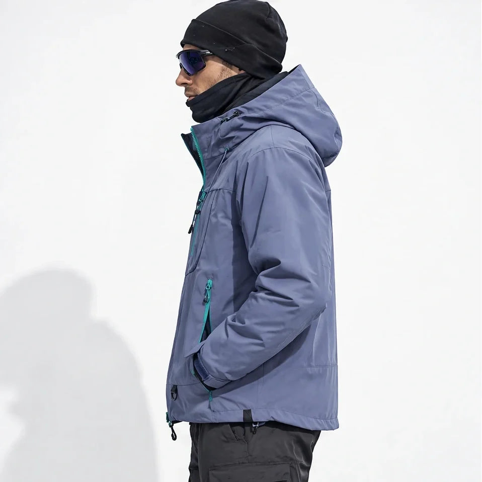 Snell - Unisex 15K Waterproof Jacket - Purple