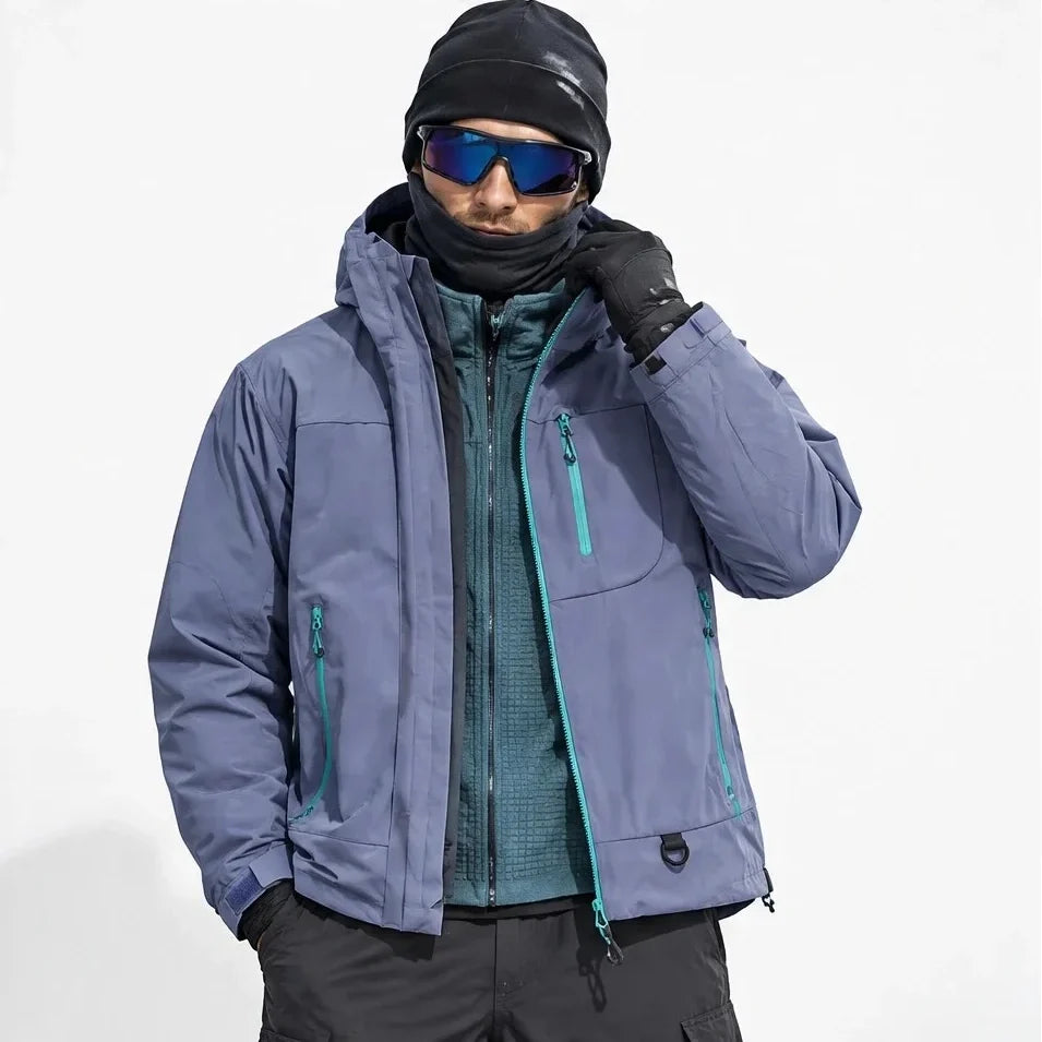 Snell - Unisex 15K Waterproof Jacket - Purple
