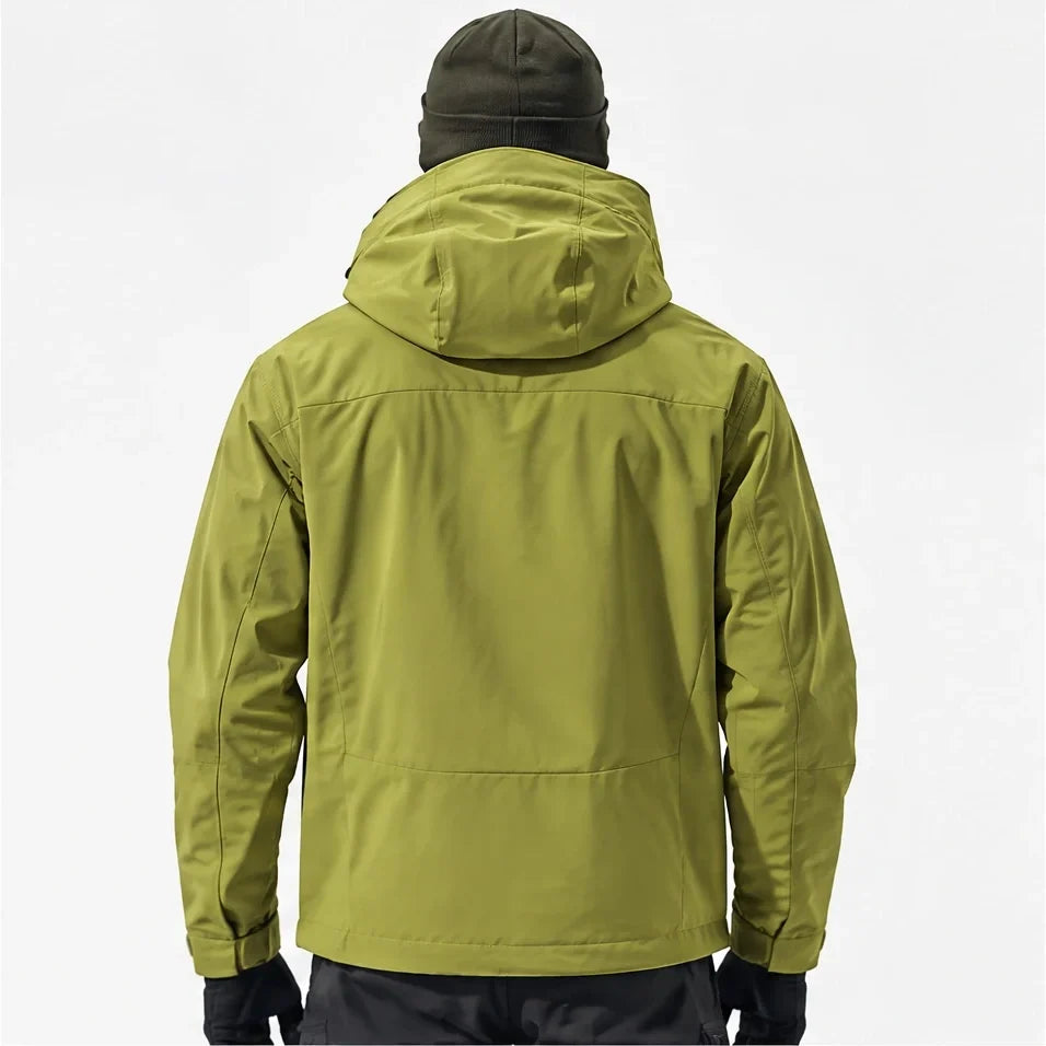 Snell - Unisex 15K Waterproof Jacket - Yellow Green