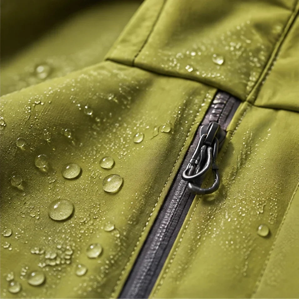 Snell - Unisex 15K Waterproof Jacket - Yellow Green