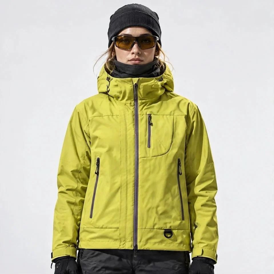 Snell - Unisex 15K Waterproof Jacket - Yellow