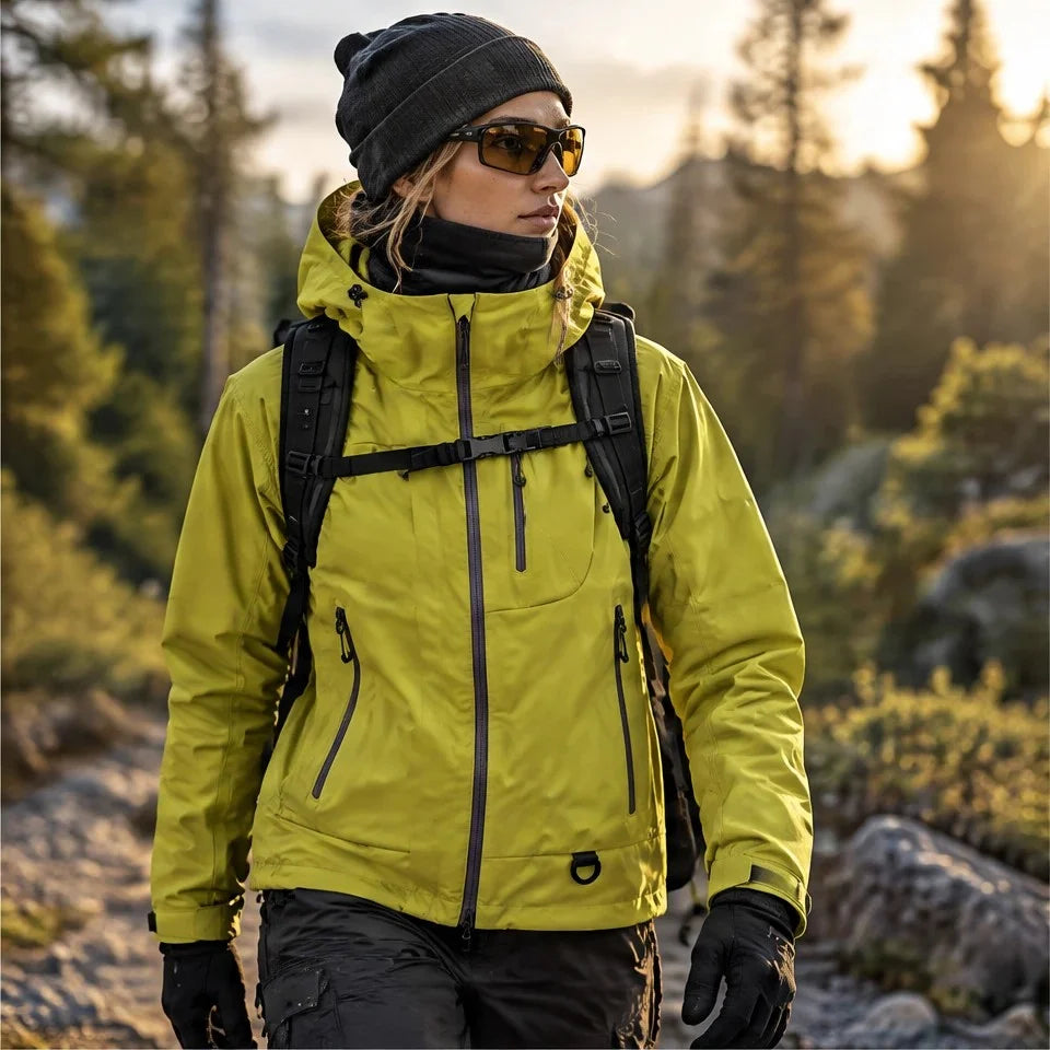 Snell - Unisex 15K Waterproof Jacket - Yellow