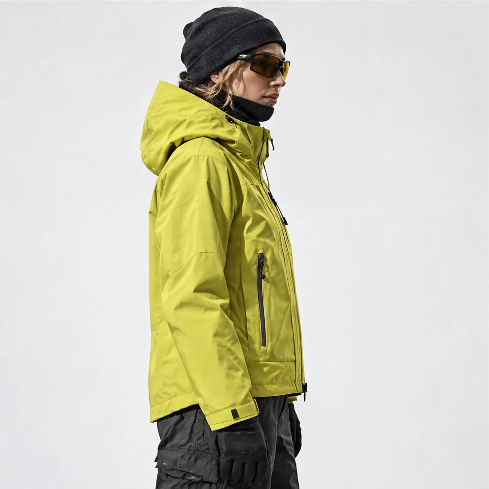 Snell - Unisex 15K Waterproof Jacket - Yellow