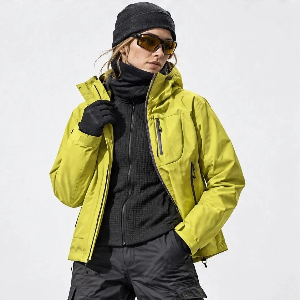 Snell - Unisex 15K Waterproof Jacket - Yellow