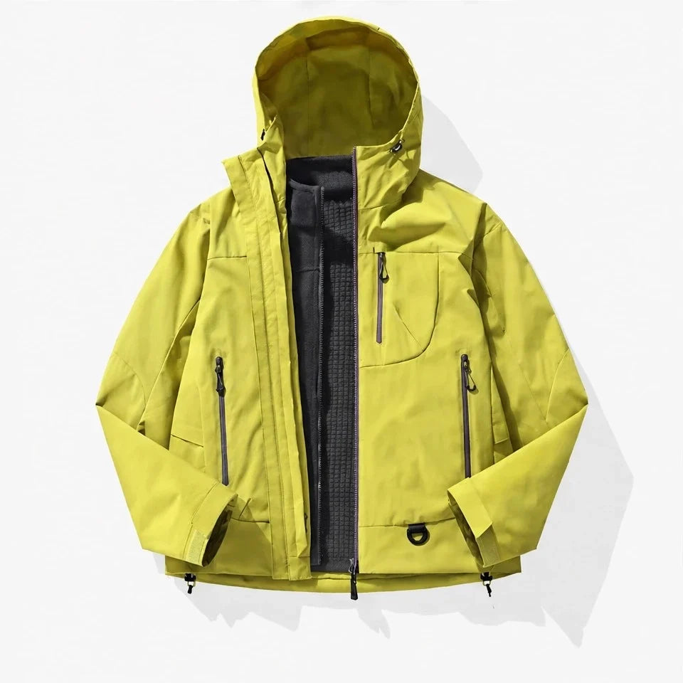 Snell - Unisex 15K Waterproof Jacket - Yellow