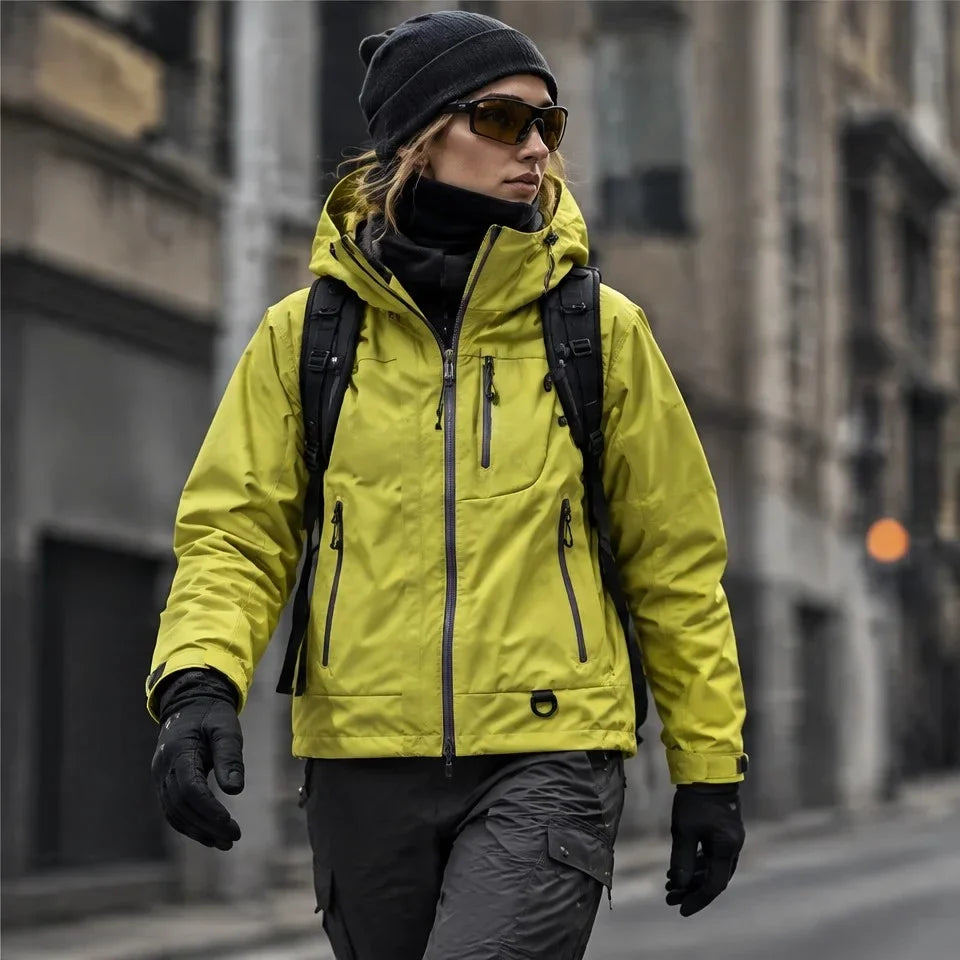 Snell - Unisex 15K Waterproof Jacket - Yellow