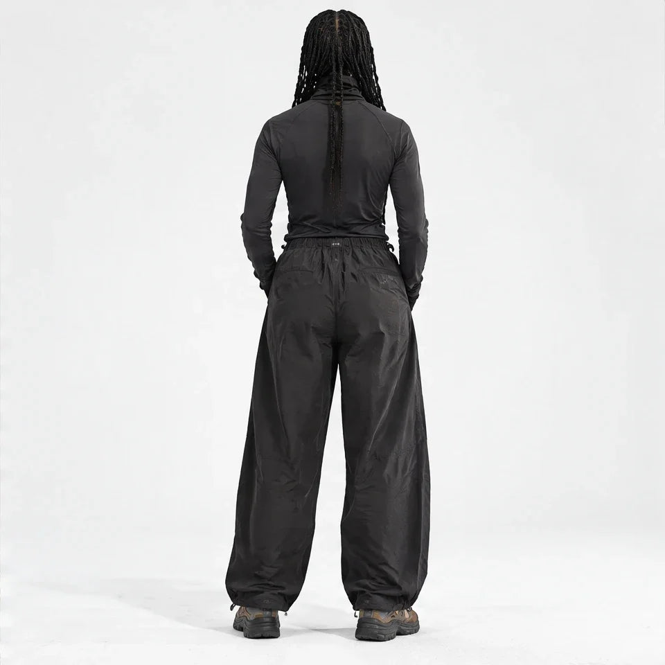 Fret - Unisex Water-Repellent & Quick-Dry Ripstop Walking Trousers - Black