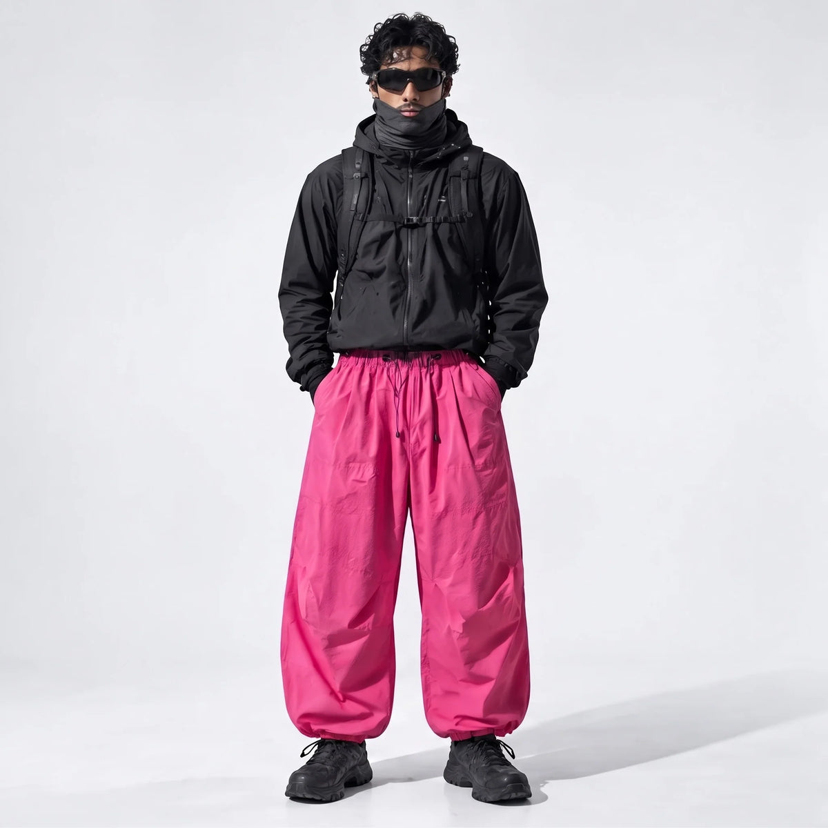 Fret - Unisex Water-Repellent & Quick-Dry Ripstop Walking Trousers - Fuchsia Pink