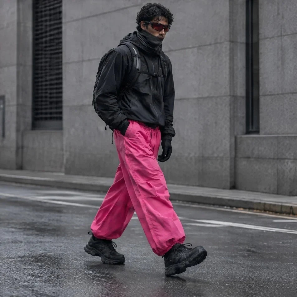 Fret - Unisex Water-Repellent & Quick-Dry Ripstop Walking Trousers - Fuchsia Pink