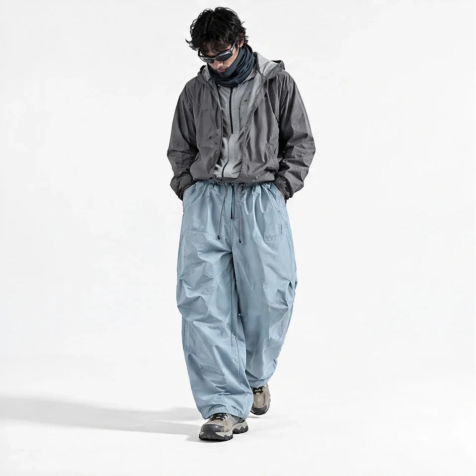Fret - Unisex Water-Repellent & Quick-Dry Ripstop Walking Trousers - Light Blue
