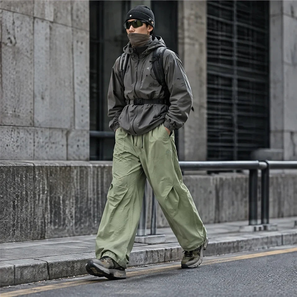 Fret - Unisex Water-Repellent & Quick-Dry Ripstop Walking Trousers - Light green