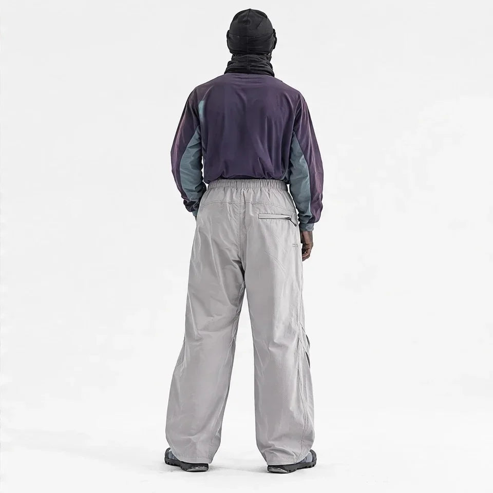 Fret - Unisex Water-Repellent & Quick-Dry Ripstop Walking Trousers - Light Grey