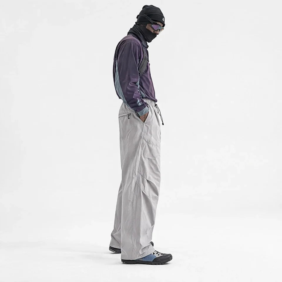Fret - Unisex Water-Repellent & Quick-Dry Ripstop Walking Trousers - Light Grey