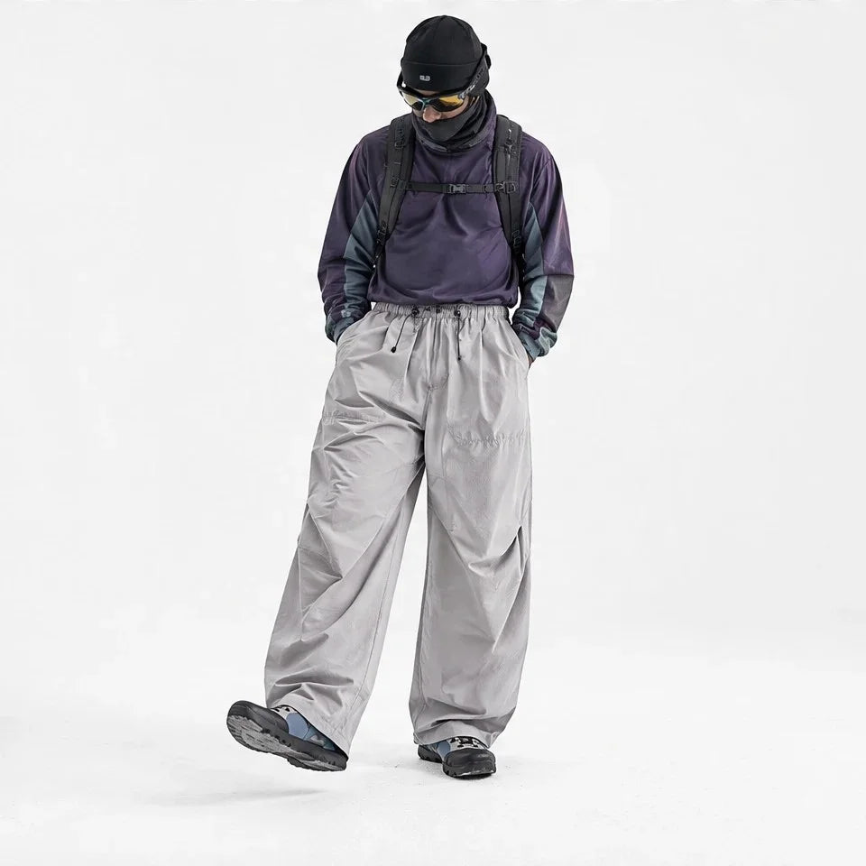 Fret - Unisex Water-Repellent & Quick-Dry Ripstop Walking Trousers - Light Grey