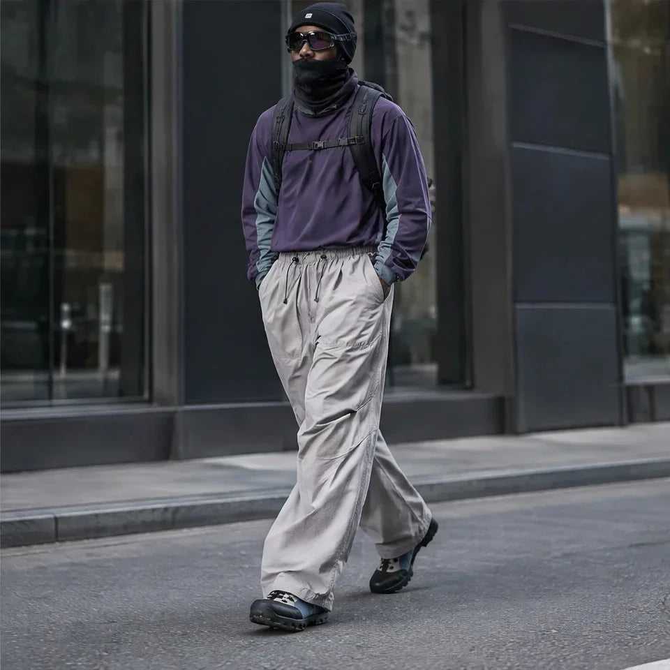 Fret - Unisex Water-Repellent & Quick-Dry Ripstop Walking Trousers - Light Grey