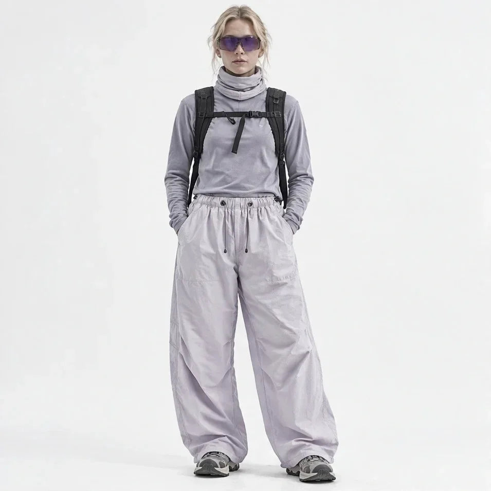Fret - Unisex Water-Repellent & Quick-Dry Ripstop Walking Trousers - Light purple