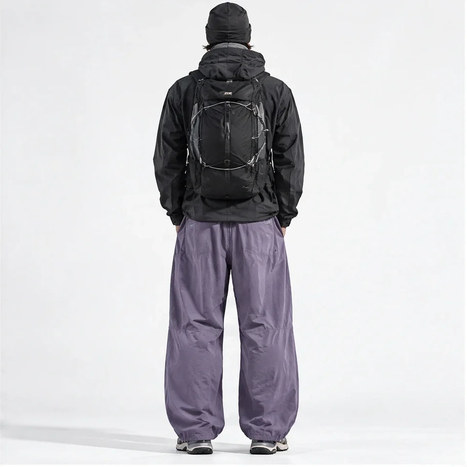 Fret - Unisex Water-Repellent & Quick-Dry Ripstop Walking Trousers - Purple