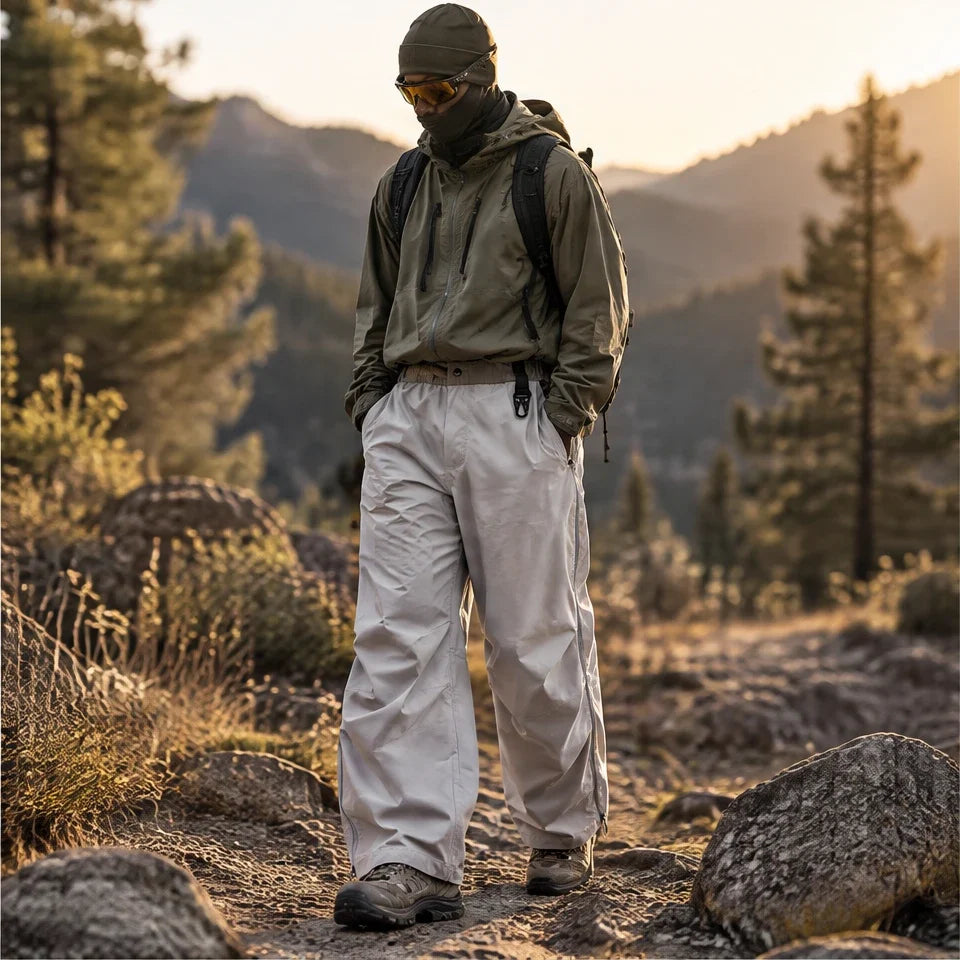 Roak - Unisex Quick-Dry Windproof & Teflon® Waterproof Trousers - Khaki