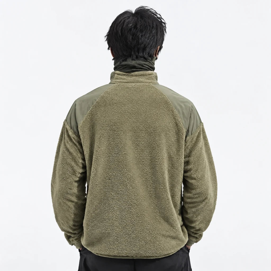Gloam - Unisex Quick-Dry Thermal Antibacterial Fleece Jacket - Green