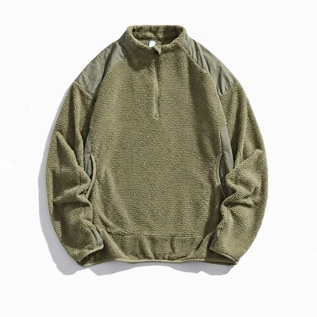 Gloam - Unisex Quick-Dry Thermal Antibacterial Fleece Jacket - Green