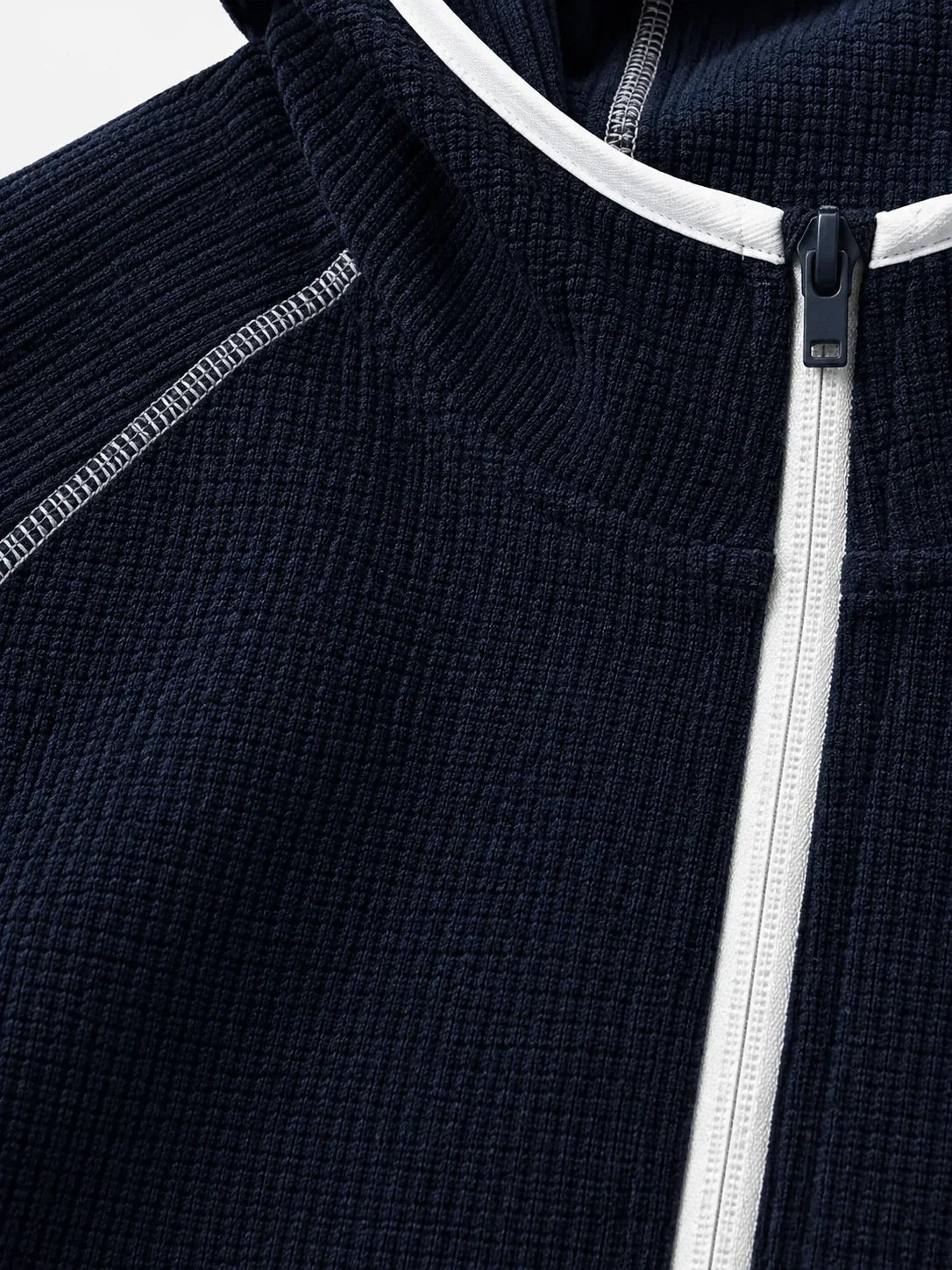 Keen - Unisex Quick-Dry Thermal Thumbhole Fleece Jacket - Navy Blue