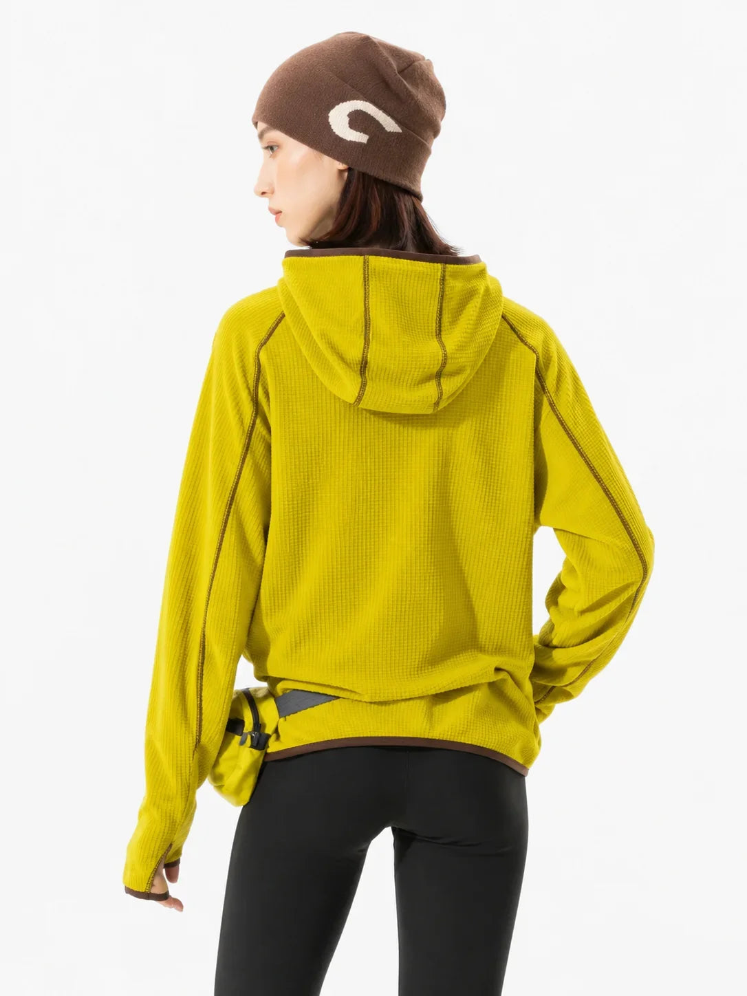 Keen - Unisex Quick-Dry Thermal Thumbhole Fleece Jacket - Yellow