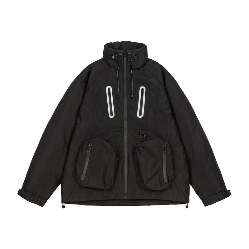 Crag - Unisex Windproof Breathable & Waterproof Jacket - Black