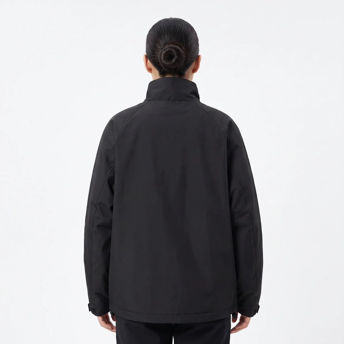 Crag - Unisex Windproof Breathable & Waterproof Jacket - Black