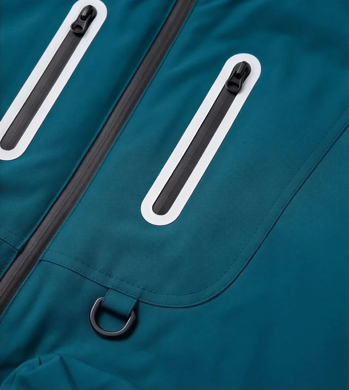 Crag - Unisex Windproof Breathable & Waterproof Jacket - Peacock Blue