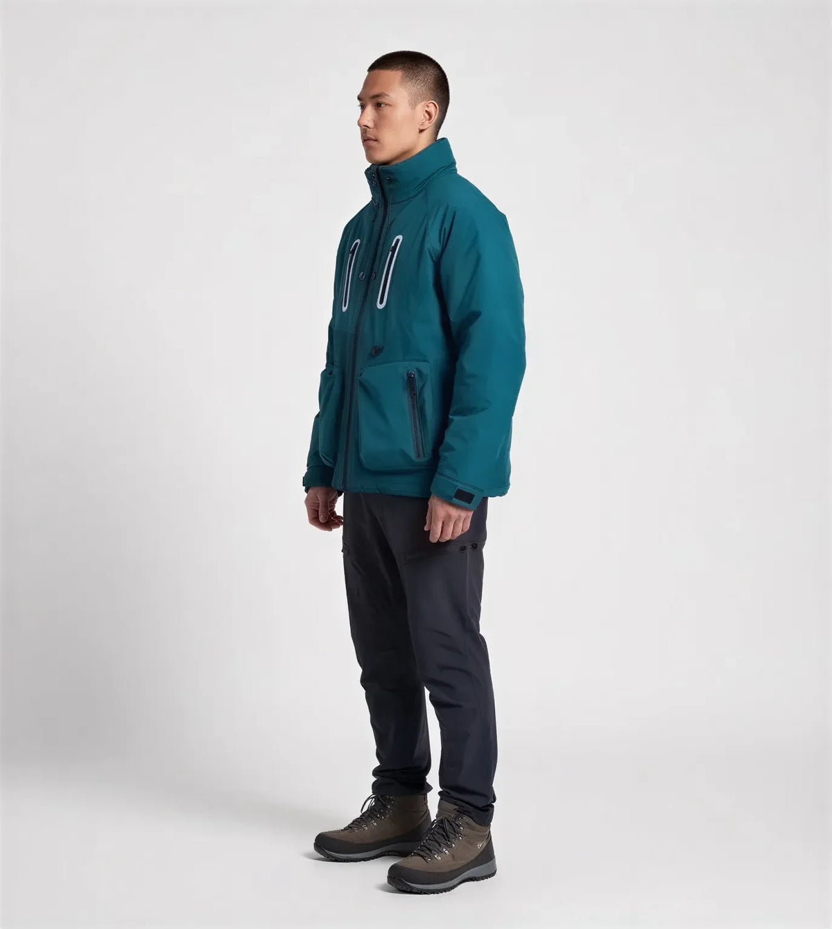 Crag - Unisex Windproof Breathable & Waterproof Jacket - Peacock Blue