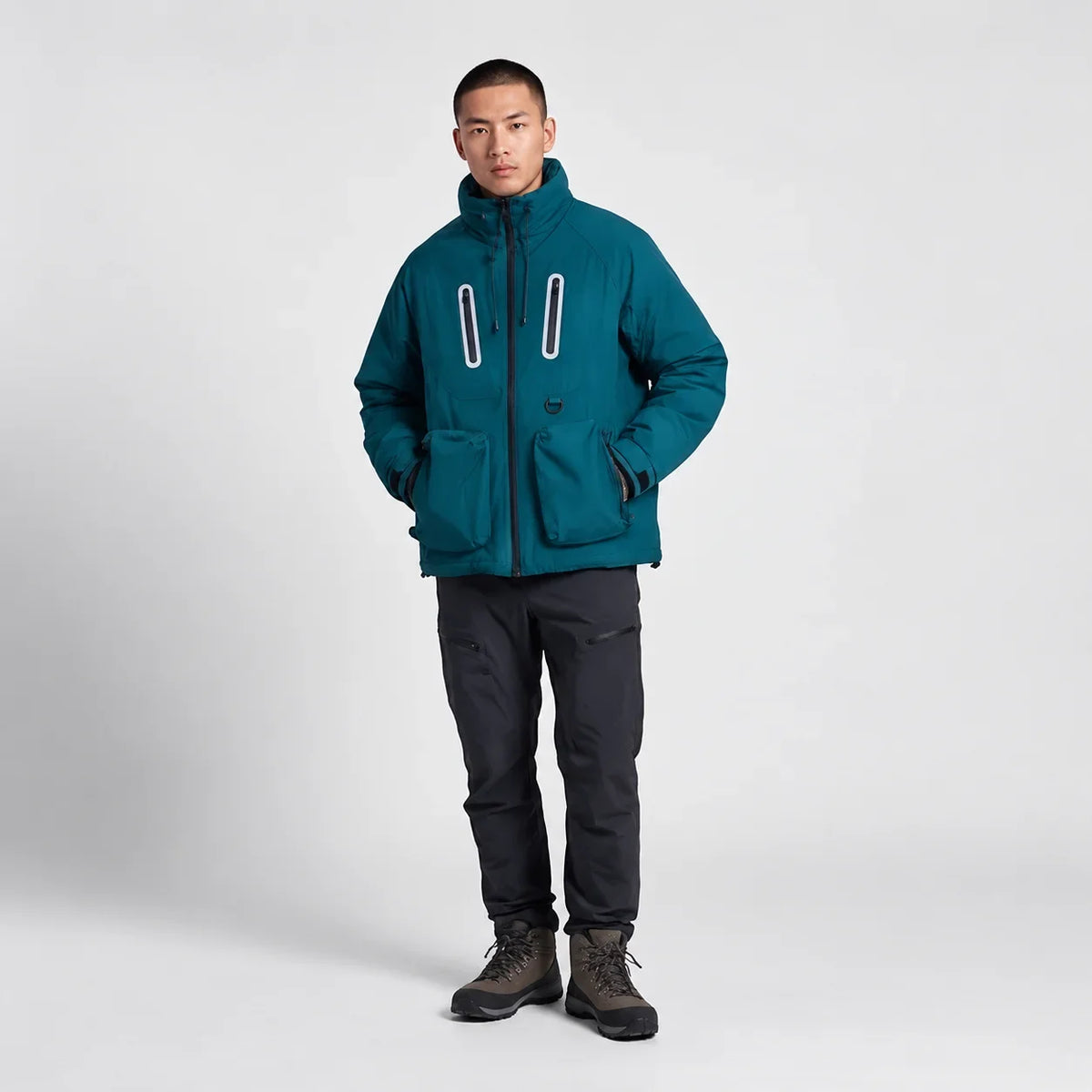 Crag - Unisex Windproof Breathable & Waterproof Jacket - Peacock Blue
