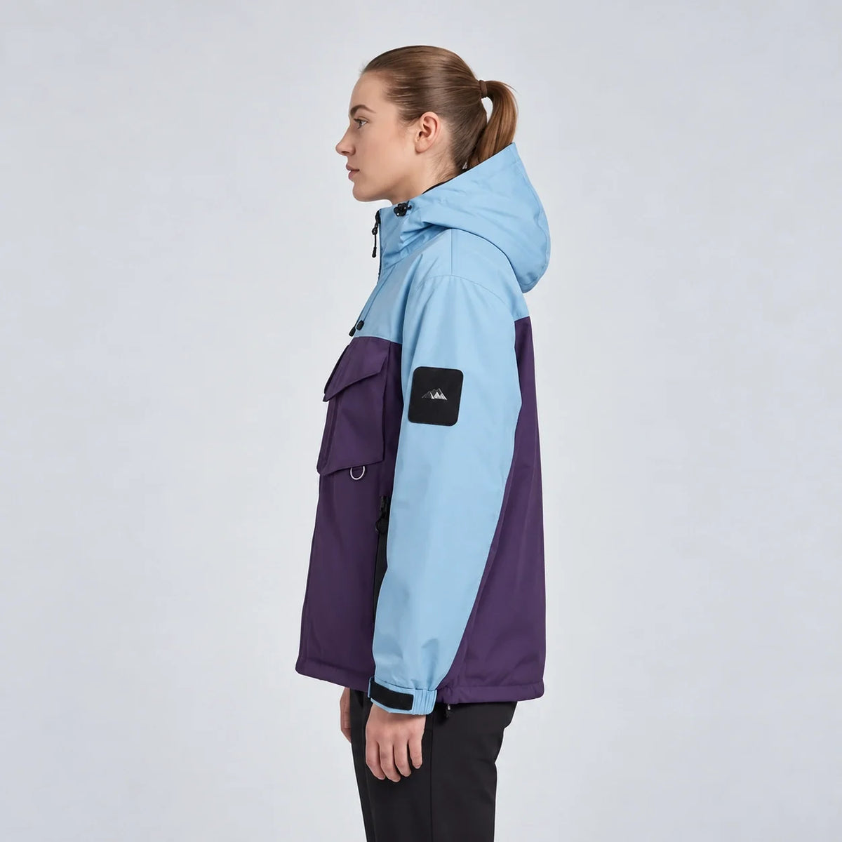Beck - Unisex Windproof Breathable & Stand-Collar Waterproof Jacket - Blue