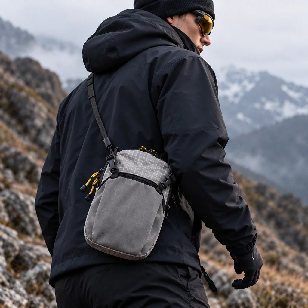 Kame - Unisex Waterproof Tear-Resistant Bag - Grey