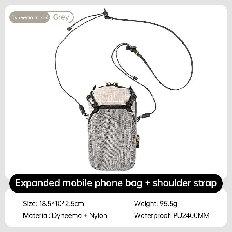 Kame - Unisex Waterproof Tear-Resistant Bag - Grey
